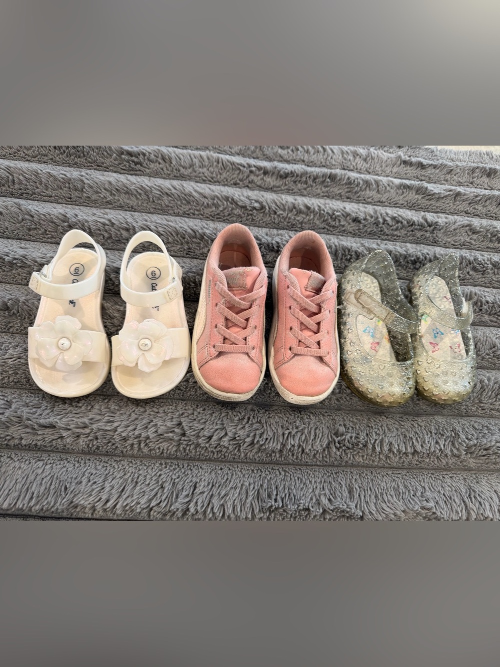 Kids Pink Lace-Up Sneakers - Stylish Everyday Shoes